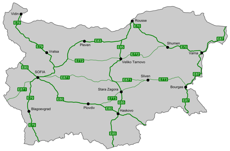Международная сеть дорог категории E - 10